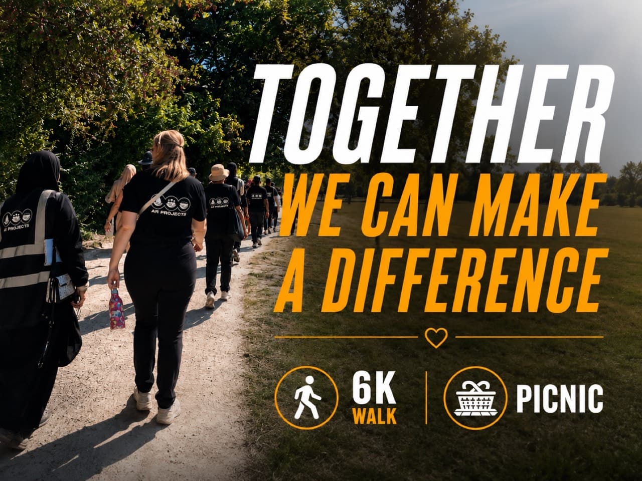 Stride Against Hunger 2026 — 6K walk and community picnic